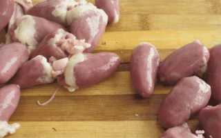 Как и сколько по времени варить куриное сердце?