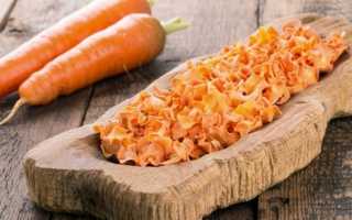 Чем хороша сухая морковь, как её правильно заготовить и куда применять